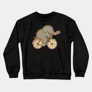 Elephant Cycle Crewneck Sweatshirt